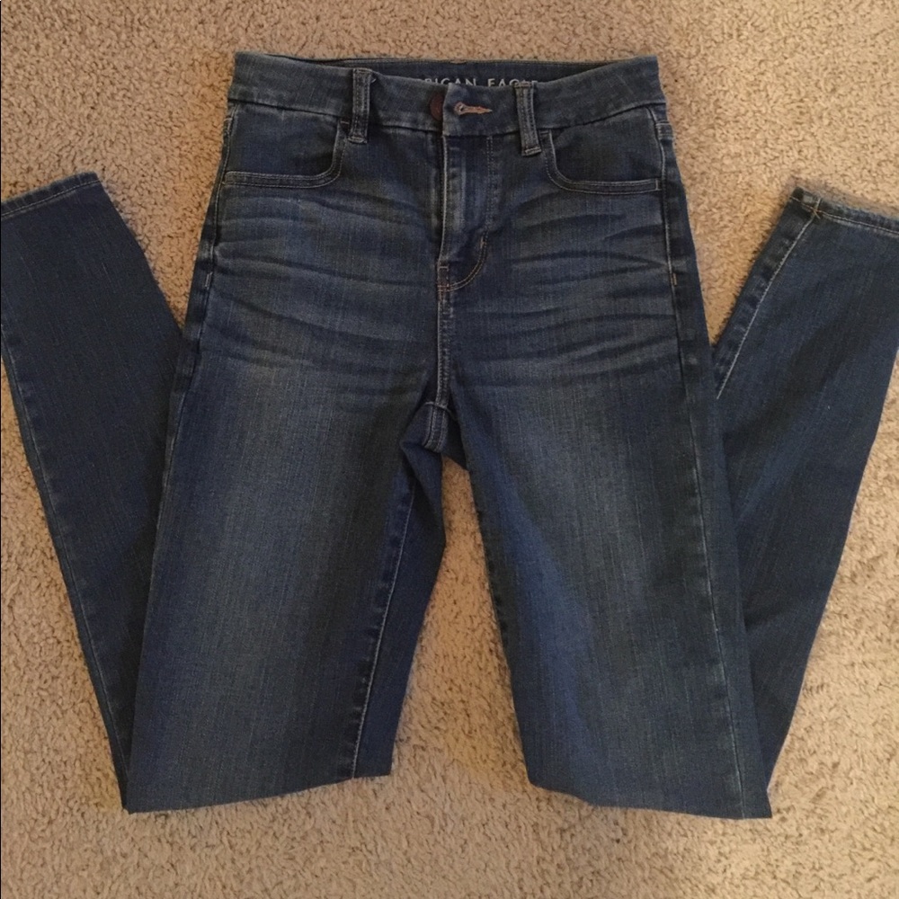 American Eagle Ultra High Rise Skinny Jeans